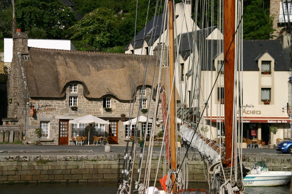 Hotel La Chaumiere Roz-Aven Pont-Aven Exterior foto